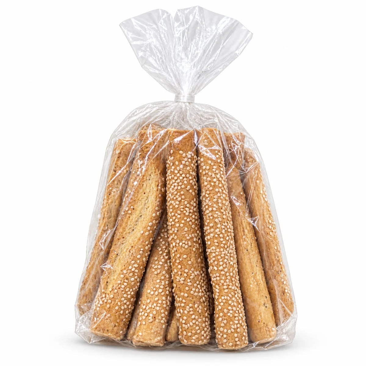 كعك مستقيم بالسمسم